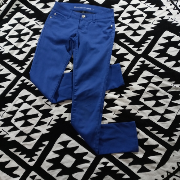 Celebrity Pink Pants - 💙Celebrity Pink Royal Blue Stretch Pants